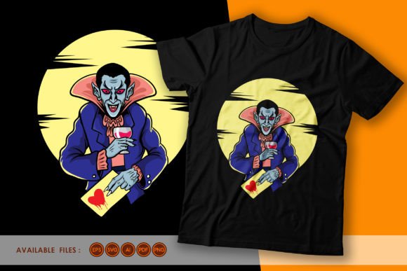 Dracula Brings a Love Letter: Graphics and Illustrations