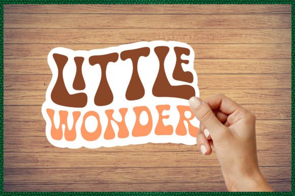 Little Wonder Sticker Svg: Graphics for Crafts