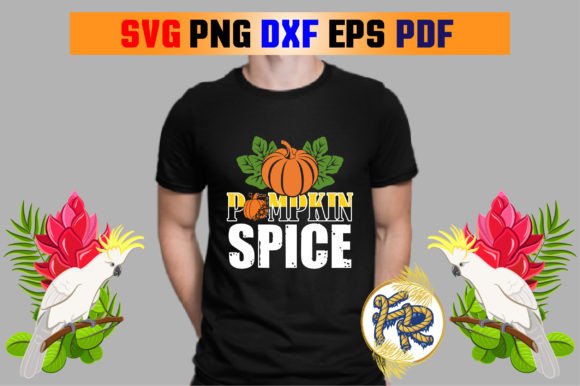 Pumpkin Spice T Shirt Design Graphics